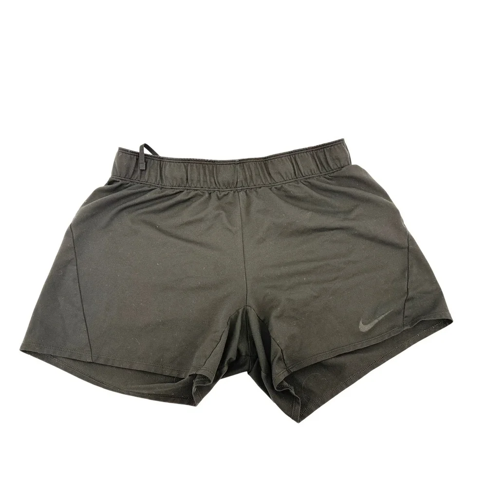 Nike Dri-FIT Running Shorts Kids Small Polyester Black 890470-011 Athletic